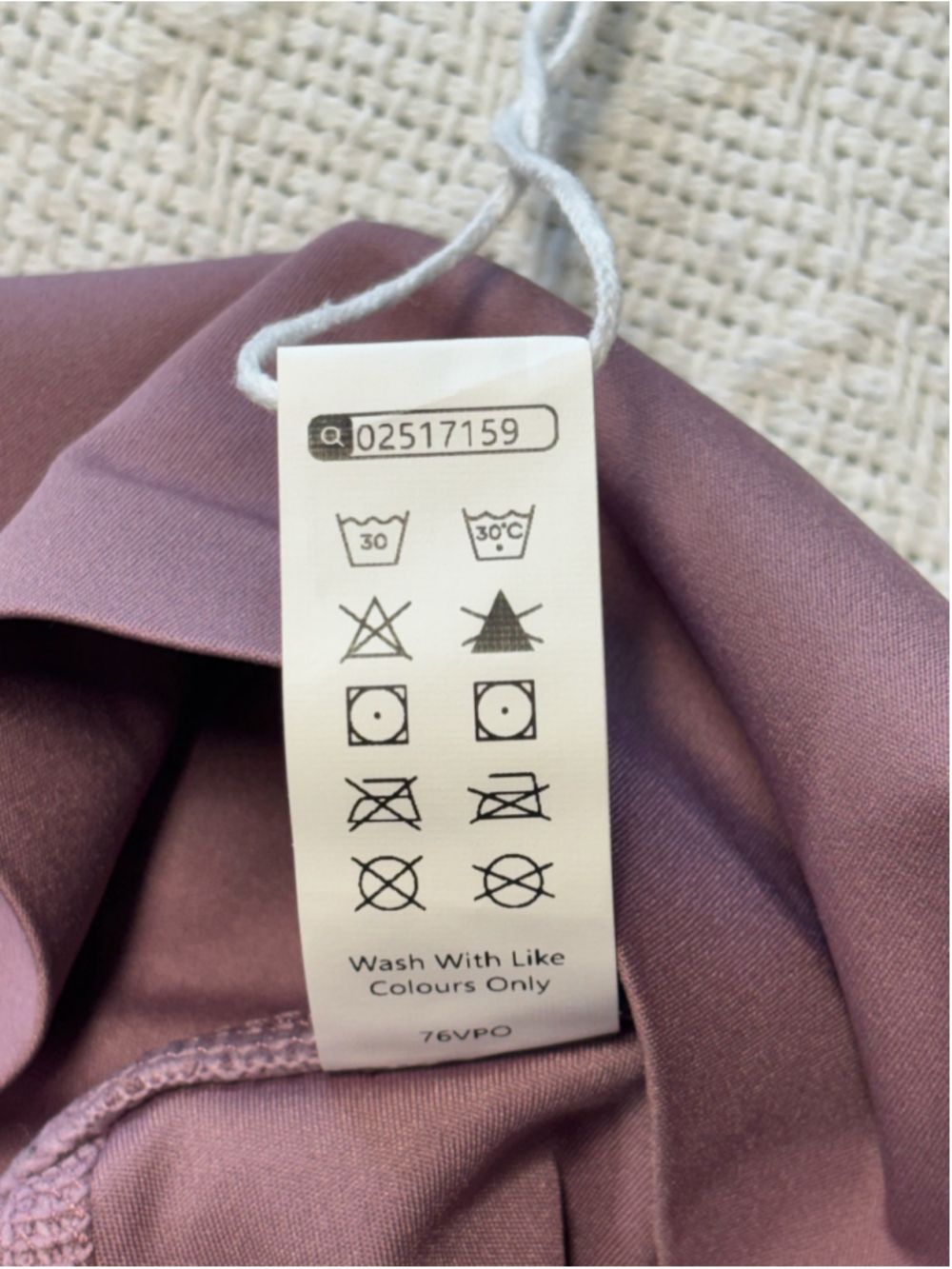 Halara UltraSculpt High Waisted Pocket 7/8 Leggings Mauve Activewear SZ XS - Picture 8 of 8